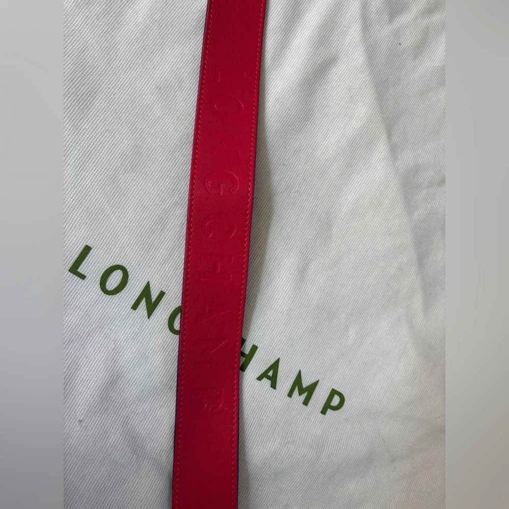 Longchamp Le Pliage Leather (made in France) -New & Authentic - Picture 10 of 13